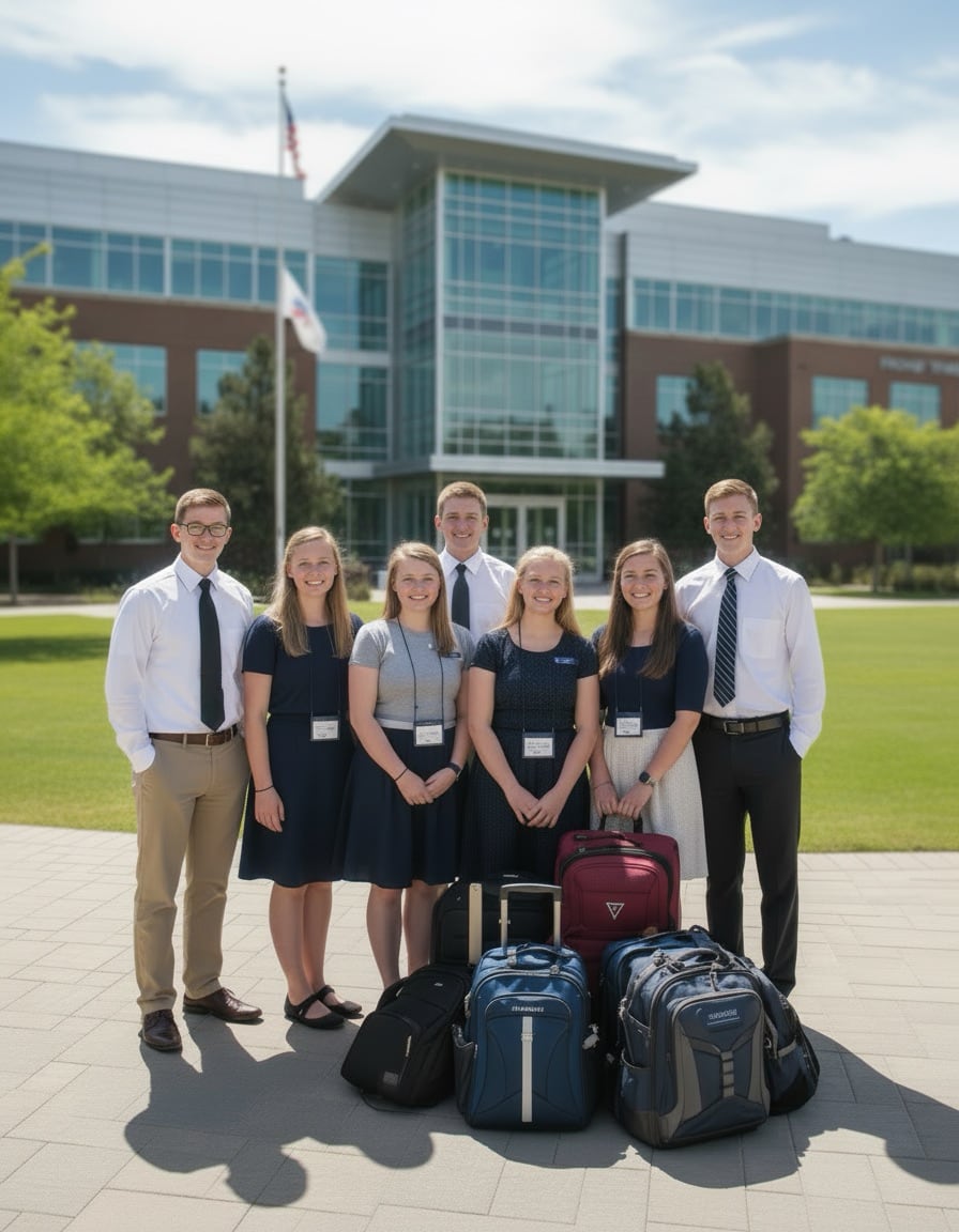 Missionaries at the Provo MTC